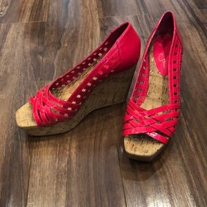 Brand new Jessica Simpson size 7.5 wedges